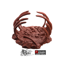 Load image into Gallery viewer, Ribcage Pass - Shadowfey Wilds - Printable Scenery Terrain Wargaming D&amp;D DnD