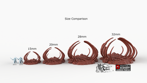 Ribcage Pass - Shadowfey Wilds - Printable Scenery Terrain Wargaming D&D DnD
