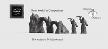 Load image into Gallery viewer, Rocky Spines - 15mm 28mm 32mm Wilds of Wintertide Wargaming Terrain D&amp;D, DnD