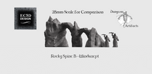 Load image into Gallery viewer, Rocky Spines - 15mm 28mm 32mm Wilds of Wintertide Wargaming Terrain D&amp;D, DnD