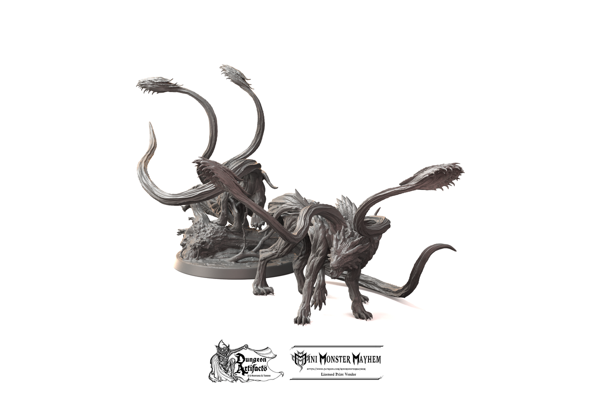 Dnd Rooter Root Displacers - Nature’s Grasp - Mini Monster Mayhem Wargaming D&D D ...