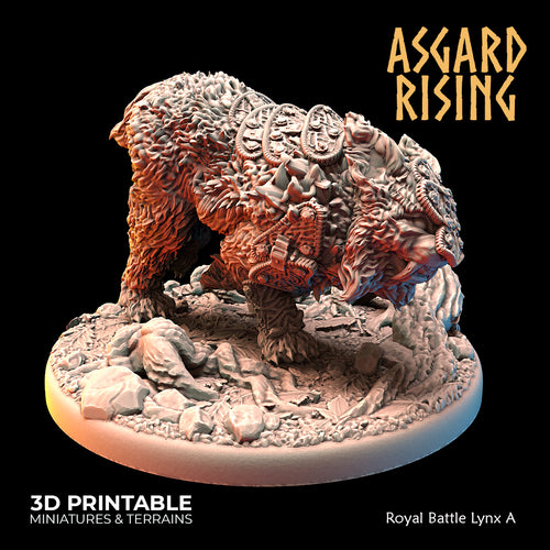 Royal Battle Lynx A - Asgard Rising - Wargaming D&D DnD
