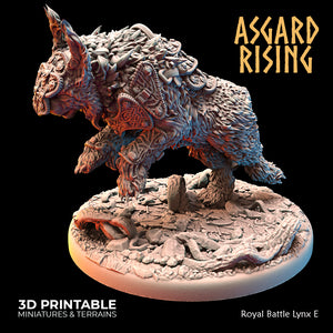 Royal Battle Lynx Pack - Asgard Rising - Wargaming D&D DnD