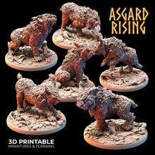Load image into Gallery viewer, Royal Battle Lynx Pack - Asgard Rising - Wargaming D&amp;D DnD