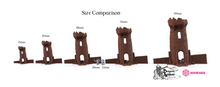 Load image into Gallery viewer, Ruined Swamp Tower - 3DHexes Wargaming Terrain D&amp;D DnD