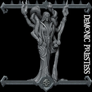 Demonic Priestess - Rocket Pig Wargaming D&D DnD