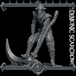 Demonic Scarecrow - Scarcrow Rocket Pig Wargaming D&D DnD