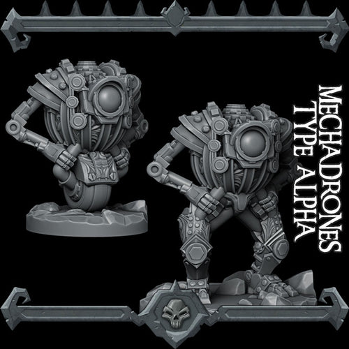 Mechadrones Type Alpha - Rocket Pig Wargaming D&D DnD