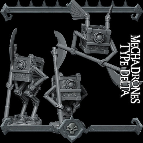 Mechadrones Type Delta - Rocket Pig Wargaming D&D DnD