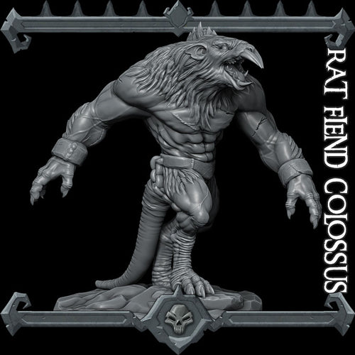 Rat Fiend Colossus - Rocket Pig Wargaming D&D DnD