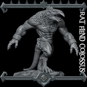 Rat Fiend Colossus - Rocket Pig Wargaming D&D DnD