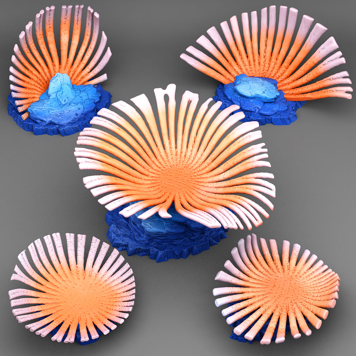 Seafan Coral - Fantastic Plants and Rocks Vol. 3 - Print Your Monsters - Wargaming D&D DnD