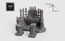 Load image into Gallery viewer, Occult and Evil Set - 28mm 32mm Hero&#39;s Hoard Wargaming Terrain D&amp;D, DnD