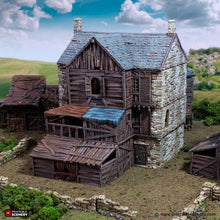 Load image into Gallery viewer, Slums of Flea Bottom 2 - King and Country - Printable Scenery Terrain Wargaming D&amp;D DnD 10mm 15mm 20mm 25mm 28mm 32mm 40mm 54mm