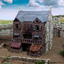 Load image into Gallery viewer, Slums of Flea Bottom 1 - King and Country - Printable Scenery Terrain Wargaming D&amp;D DnD 10mm 15mm 20mm 25mm 28mm 32mm 40mm 54mm