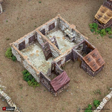 Load image into Gallery viewer, Slums of Flea Bottom 1 - King and Country - Printable Scenery Terrain Wargaming D&amp;D DnD 10mm 15mm 20mm 25mm 28mm 32mm 40mm 54mm