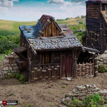Load image into Gallery viewer, Small Shanty - King and Country - Printable Scenery Terrain Wargaming D&amp;D DnD 10mm 15mm 20mm 25mm 28mm 32mm 40mm 54mm