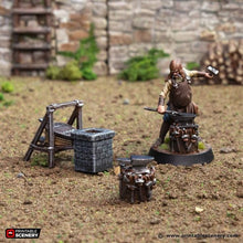Load image into Gallery viewer, Smithy - King and Country - Printable Scenery Terrain Wargaming D&amp;D DnD 10mm 15mm 20mm 25mm 28mm 32mm 40mm 54mm