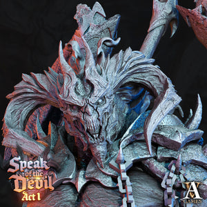 Azael, Pit Lord - Speak of the Devil Act I - Archvillain Games - Wargaming D&D DnD