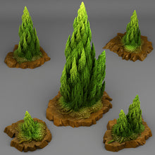 Load image into Gallery viewer, Spiraling Pine - Fantastic Plants and Rocks Vol. 3 - Print Your Monsters - Wargaming D&amp;D DnD
