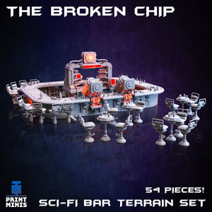 The Broken Chip Bar - Broken Chip Casino - Print Minis - Wargaming D&D DnD