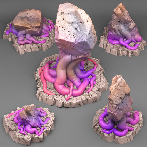 Squidstones - Fantastic Plants and Rocks Vol. 3 - Print Your Monsters - Wargaming D&D DnD