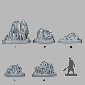 Strange Swamp Willows - Fantastic Plants and Rocks Vol. 3 - Print Your Monsters - Wargaming D&D DnD