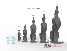 Load image into Gallery viewer, Stylized Wolf Statue - 3DHexes Wargaming Terrain D&amp;D DnD