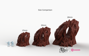 Swamp Tree House - 3DHexes Wargaming Terrain D&D DnD