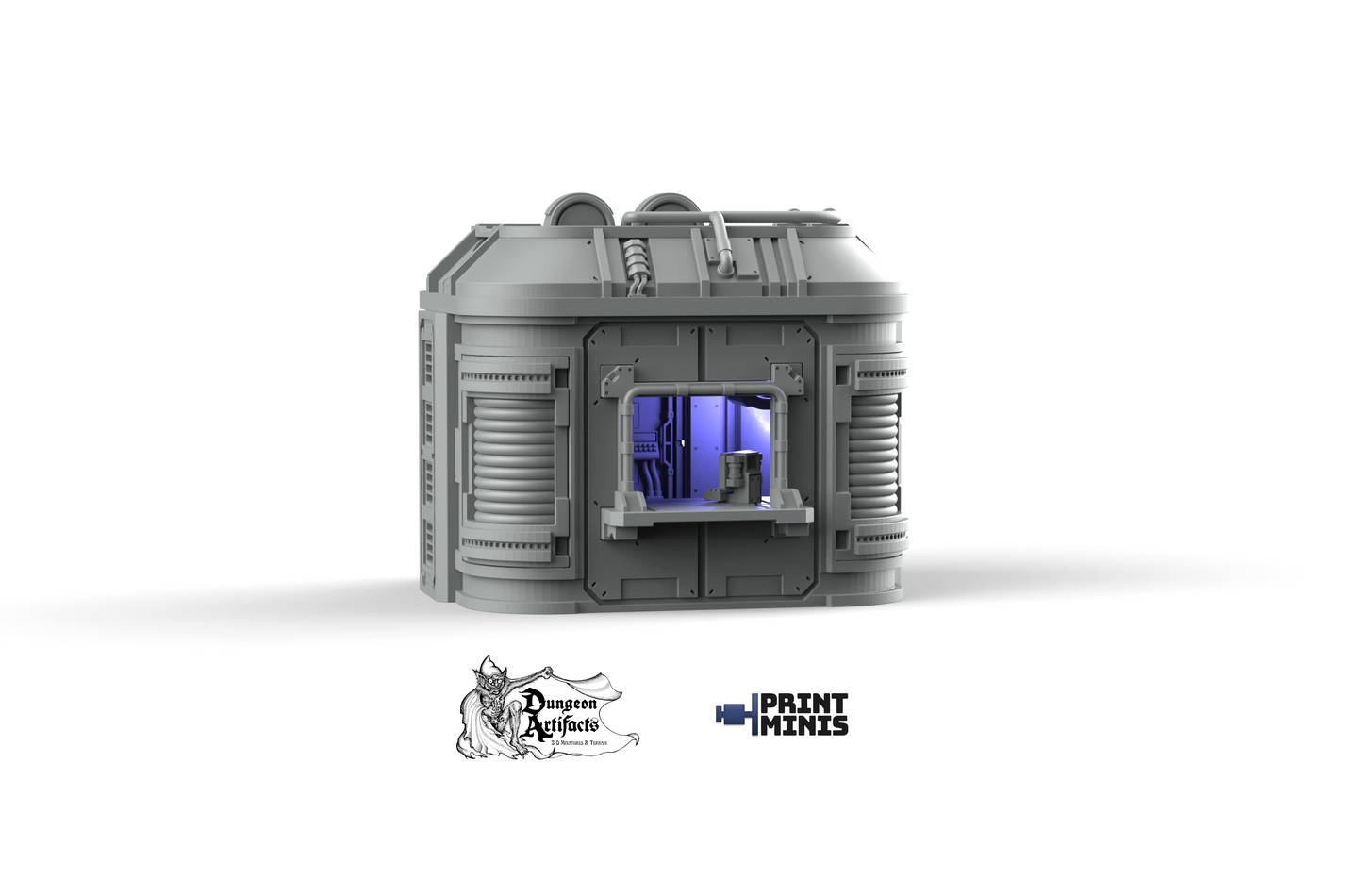 Tech Support Pod - Night Market - Print Minis - Wargaming D&D DnD
