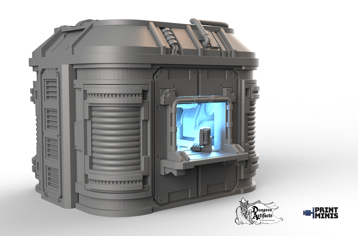 Tech Support Pod - Night Market - Print Minis - Wargaming D&D DnD ...