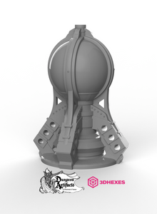 Tesla Coil - 3DHexes Wargaming Terrain D&D DnD
