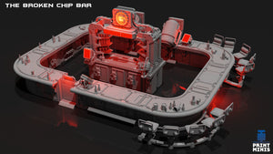 The Broken Chip Bar - Broken Chip Casino - Print Minis - Wargaming D&D DnD