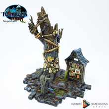 Load image into Gallery viewer, Tidings Tree - Torbridge Cull - Infinite Dimensions Terrain Wargaming D&amp;D DnD 15mm 20mm 25mm 28mm 32mm 40mm