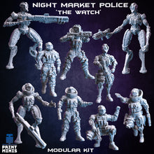 Load image into Gallery viewer, The Watch - Night Market Police - Print Minis - Wargaming D&amp;D DnD