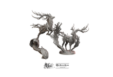 Load image into Gallery viewer, Thicket Stags - Nature’s Grasp - Mini Monster Mayhem Wargaming D&amp;D DnD