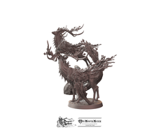 Load image into Gallery viewer, Thicket Stags - Nature’s Grasp - Mini Monster Mayhem Wargaming D&amp;D DnD