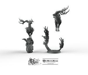 Thicket Stags - Nature’s Grasp - Mini Monster Mayhem Wargaming D&D DnD