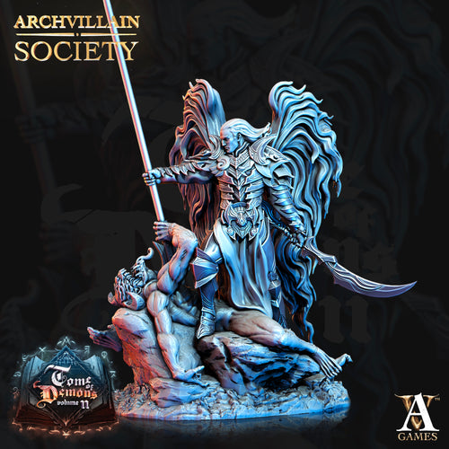 Alehdaymon the Avenger - Tome of Demons Vol. II - Archvillain Games - Wargaming D&D DnD