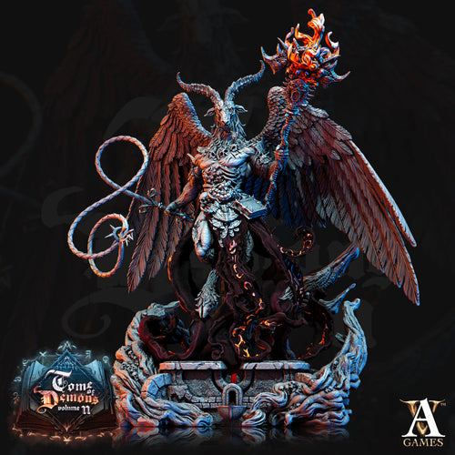 Adramal, Seneschal of Orcus - Tome of Demons Vol. II - Archvillain Games - Wargaming D&D DnD