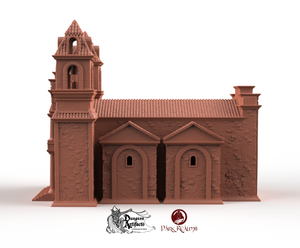 Tortuga Church - Tortuga - Dark Realms Terrain Wargaming D&D DnD Spanish Caribbean