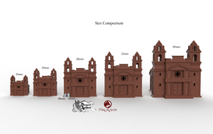 Tortuga Church - Tortuga - Dark Realms Terrain Wargaming D&D DnD Spanish Caribbean