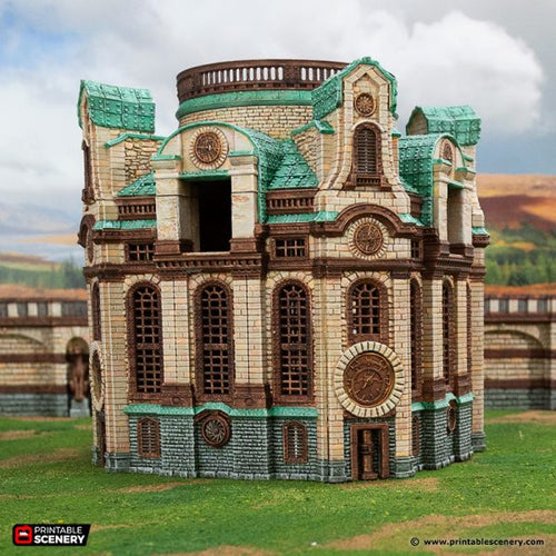 Tower of the Navigator - Rise of the Halflings - Printable Scenery Terrain Wargaming D&D DnD
