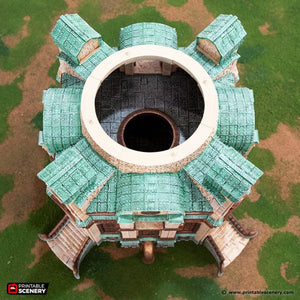 Tower of the Navigator - Rise of the Halflings - Printable Scenery Terrain Wargaming D&D DnD