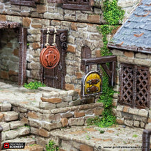 Load image into Gallery viewer, Trade Signs - King and Country - Printable Scenery Wargaming D&amp;D DnD 28mm 32mm 40mm 54mm 75mm