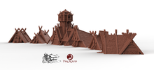 Load image into Gallery viewer, Norse Village of Odingard - Odingard - Dark Realms Terrain Wargaming D&amp;D DnD