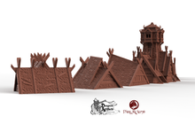 Load image into Gallery viewer, Norse Village of Odingard - Odingard - Dark Realms Terrain Wargaming D&amp;D DnD
