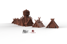 Load image into Gallery viewer, Norse Village of Odingard - Odingard - Dark Realms Terrain Wargaming D&amp;D DnD