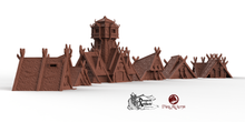 Load image into Gallery viewer, Norse Village of Odingard - Odingard - Dark Realms Terrain Wargaming D&amp;D DnD