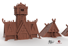 Load image into Gallery viewer, Norse Village of Odingard - Odingard - Dark Realms Terrain Wargaming D&amp;D DnD